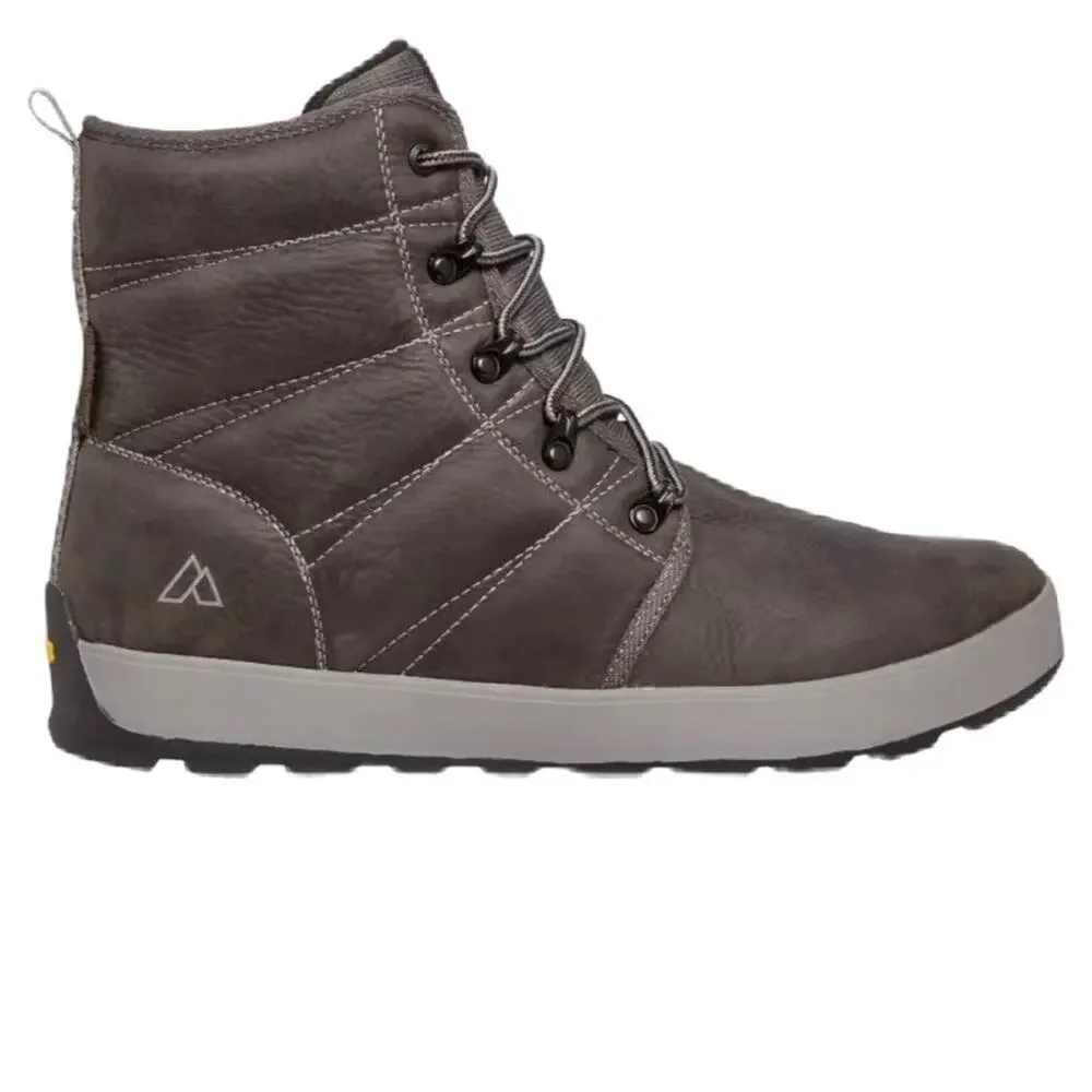 ALPINE DESIGN X KAMIK EZRA WATERPROOF LEATHER BOOTS Men's Size 8.5 GREY‎ NEW